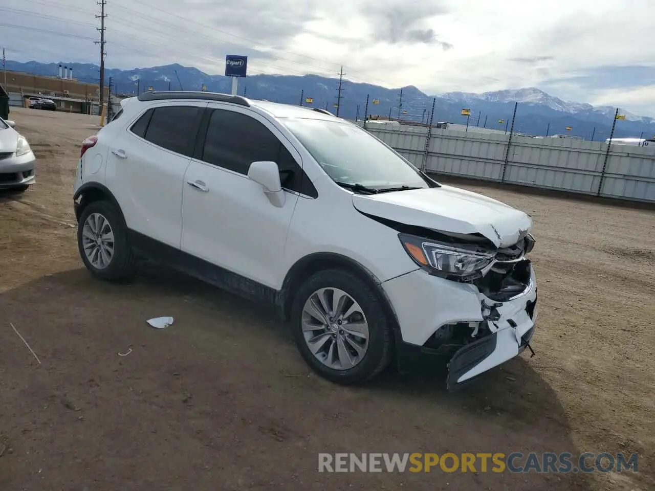 4 Photograph of a damaged car KL4CJASB8LB008672 BUICK ENCORE 2020