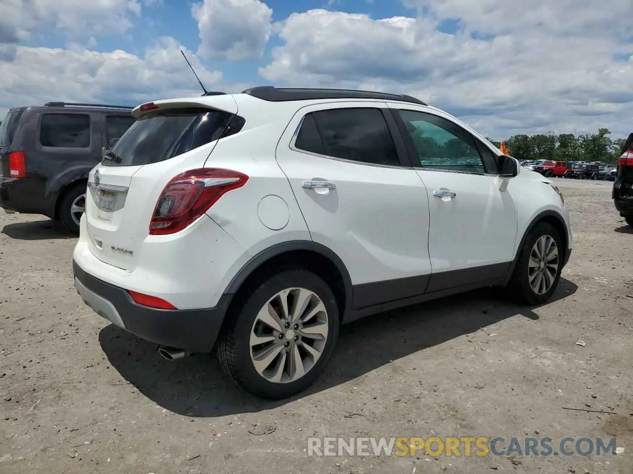 3 Photograph of a damaged car KL4CJASB8LB013063 BUICK ENCORE 2020