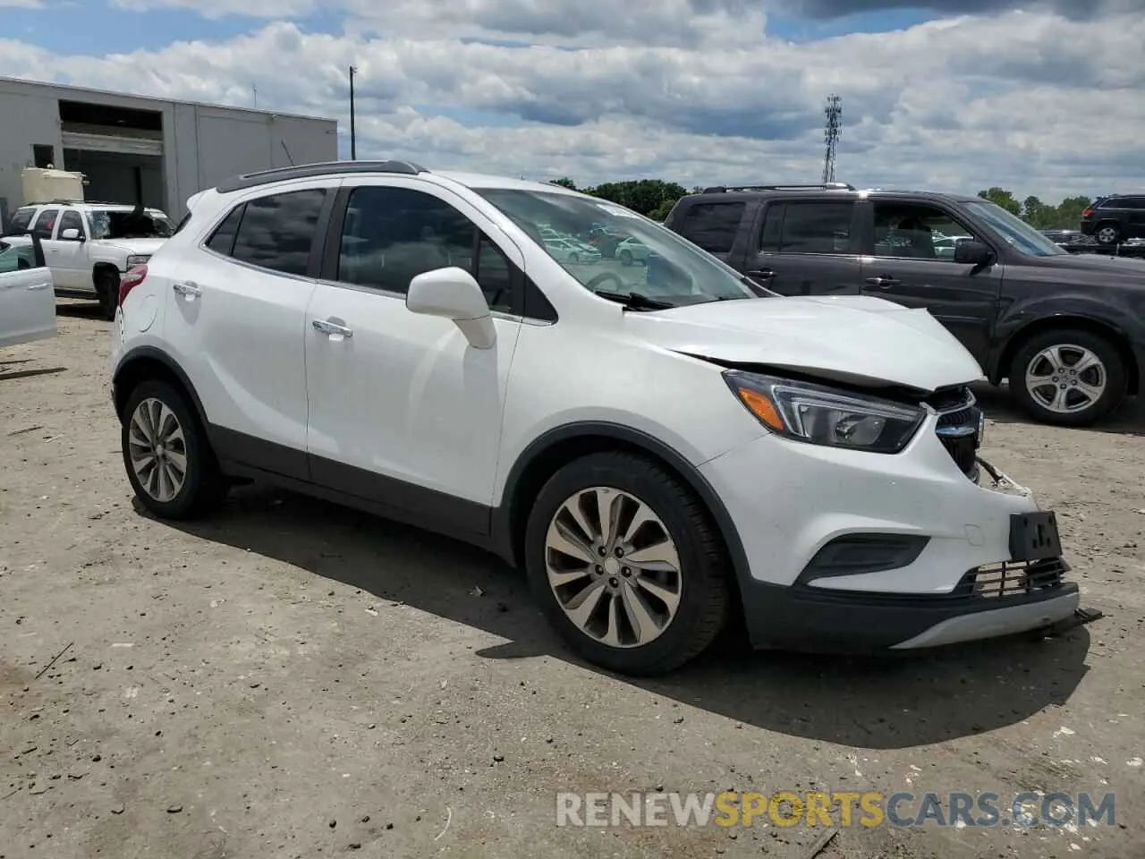 4 Photograph of a damaged car KL4CJASB8LB013063 BUICK ENCORE 2020