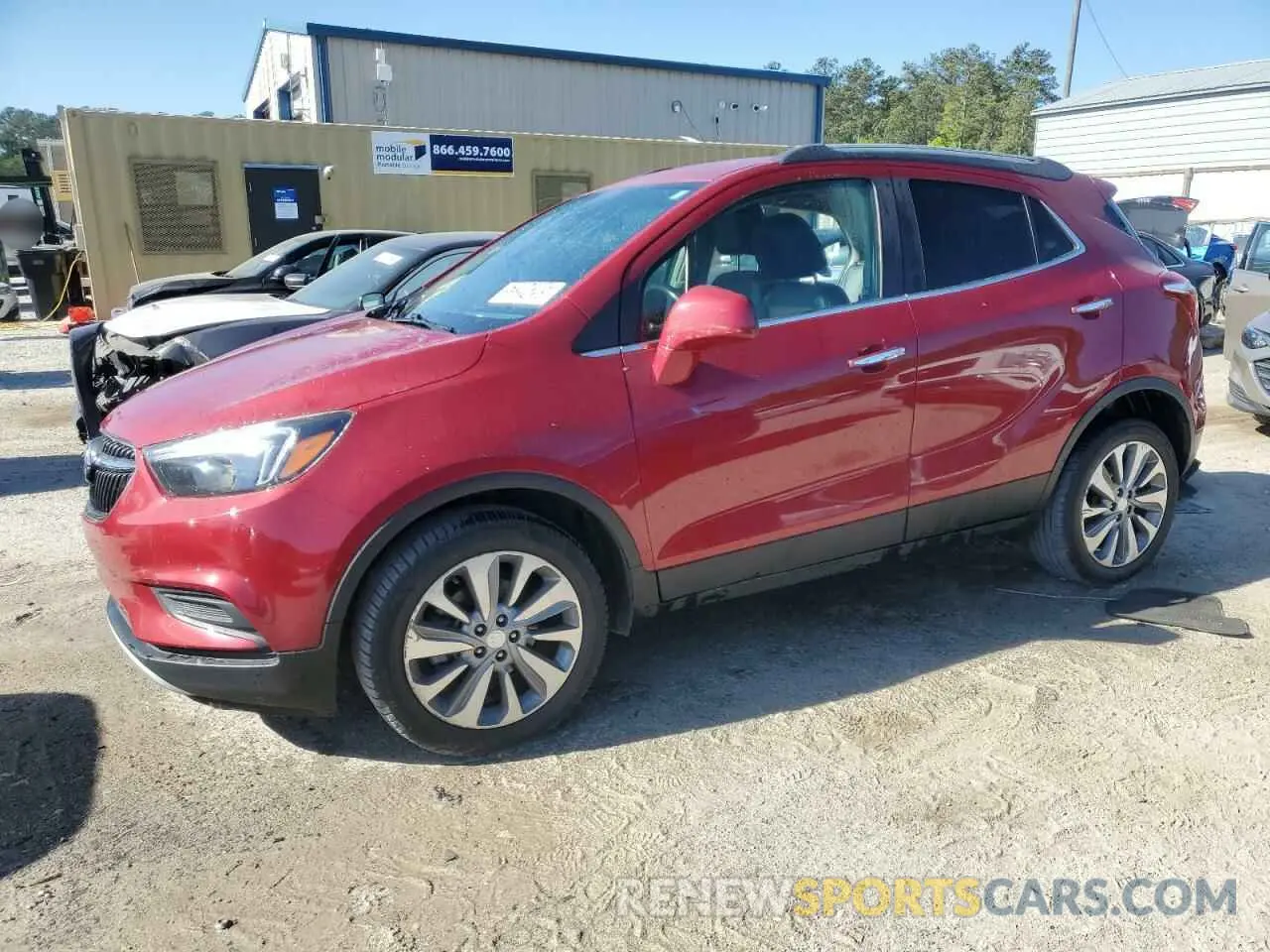 1 Фотография поврежденного автомобиля KL4CJASB8LB023575 BUICK ENCORE 2020