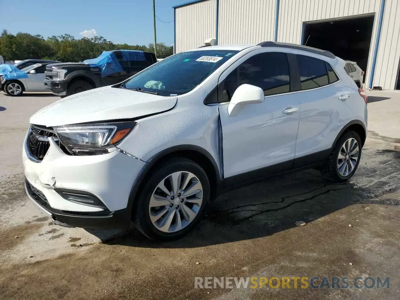 1 Photograph of a damaged car KL4CJASB8LB027206 BUICK ENCORE 2020