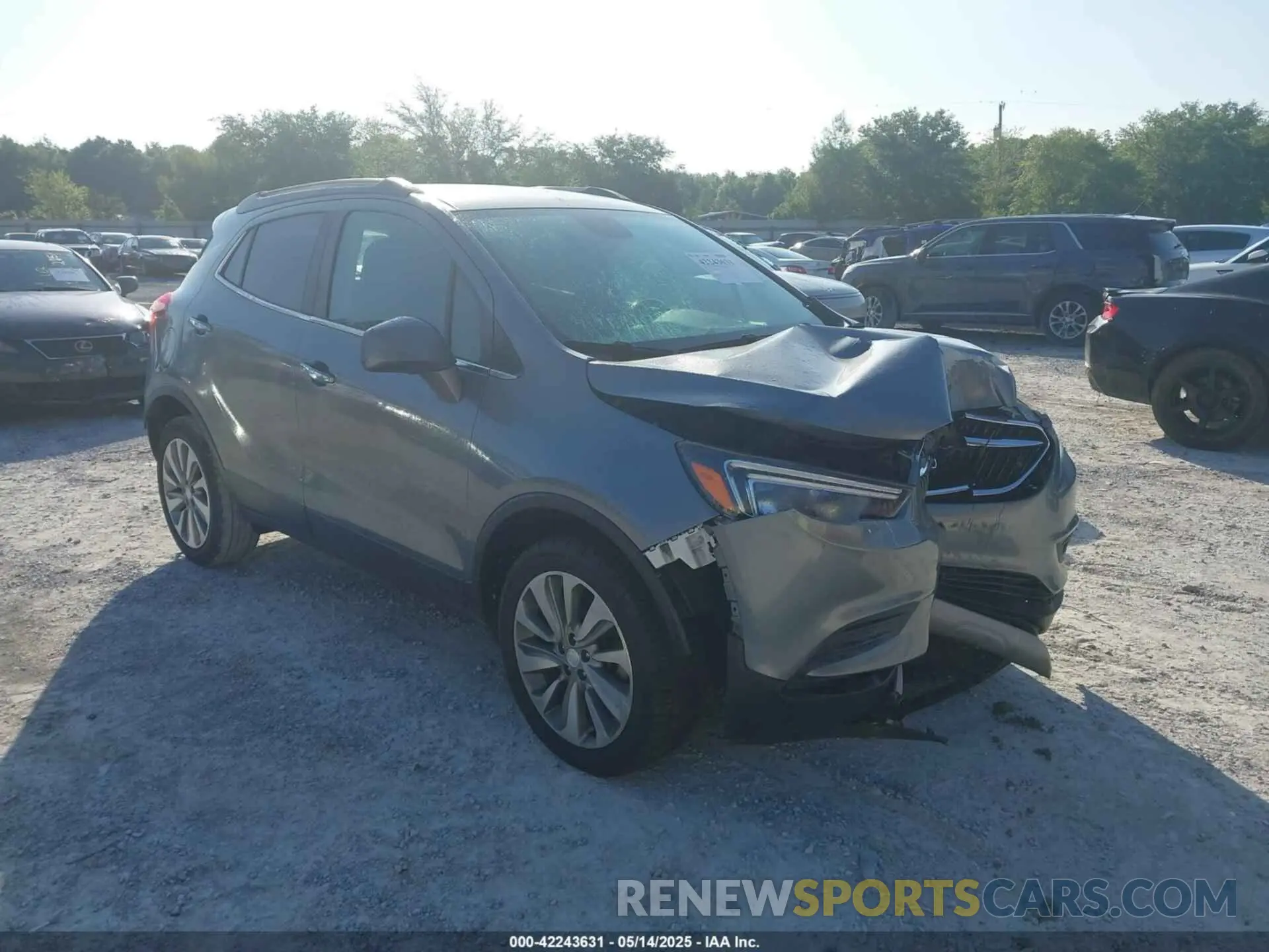 1 Photograph of a damaged car KL4CJASB8LB049951 BUICK ENCORE 2020