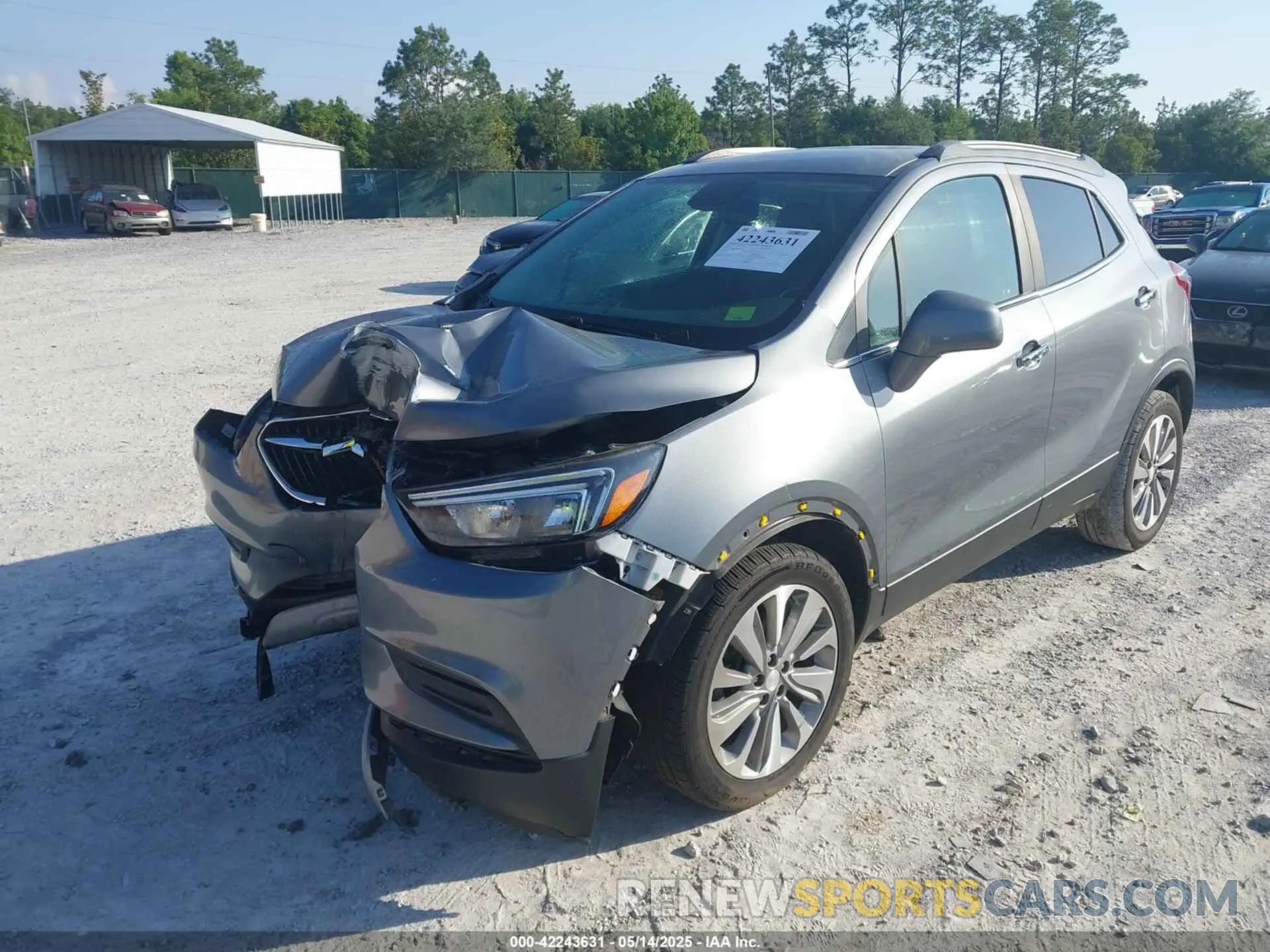 2 Photograph of a damaged car KL4CJASB8LB049951 BUICK ENCORE 2020