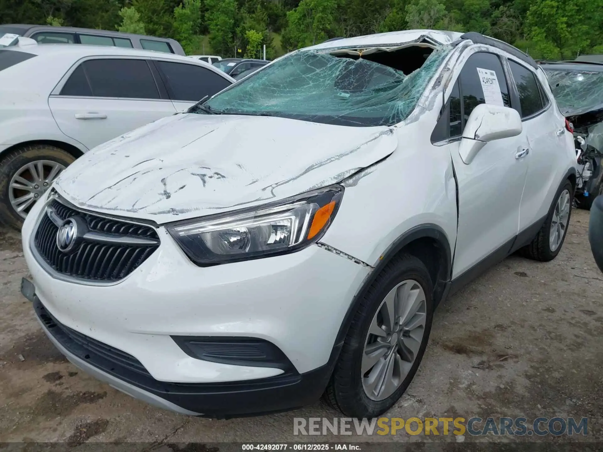 2 Photograph of a damaged car KL4CJASB8LB078575 BUICK ENCORE 2020