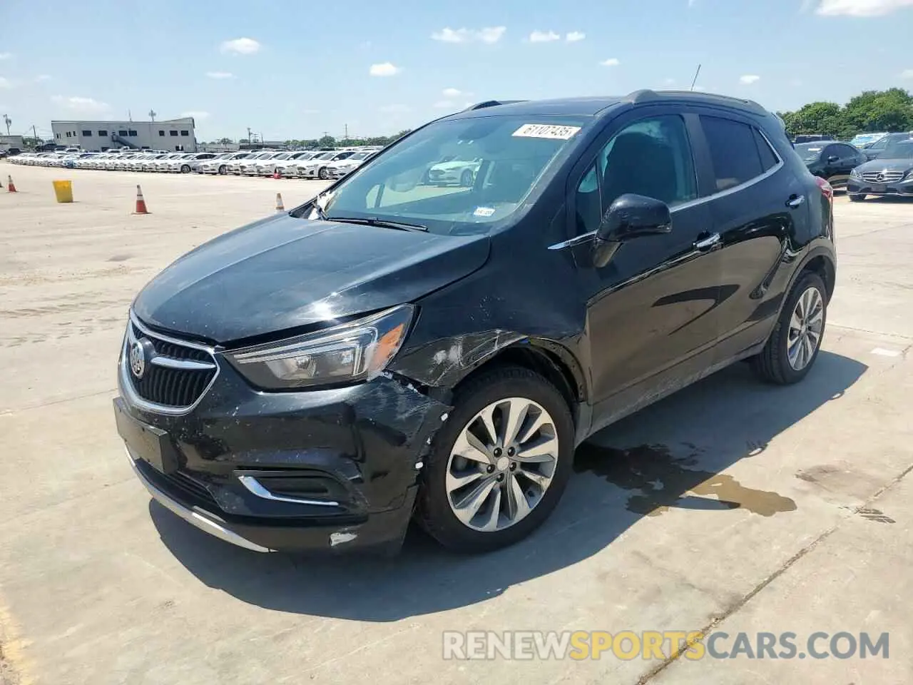 1 Фотография поврежденного автомобиля KL4CJASB9LB007157 BUICK ENCORE 2020