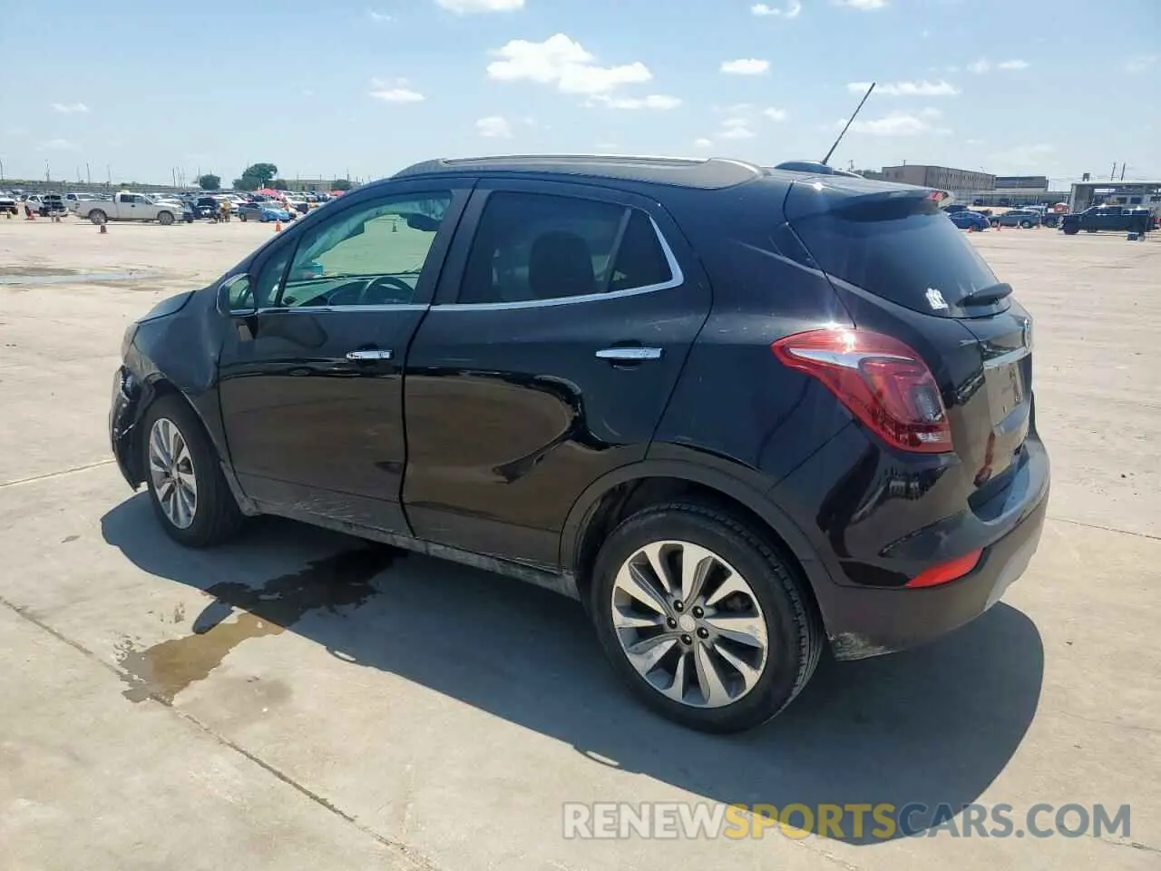 2 Фотография поврежденного автомобиля KL4CJASB9LB007157 BUICK ENCORE 2020