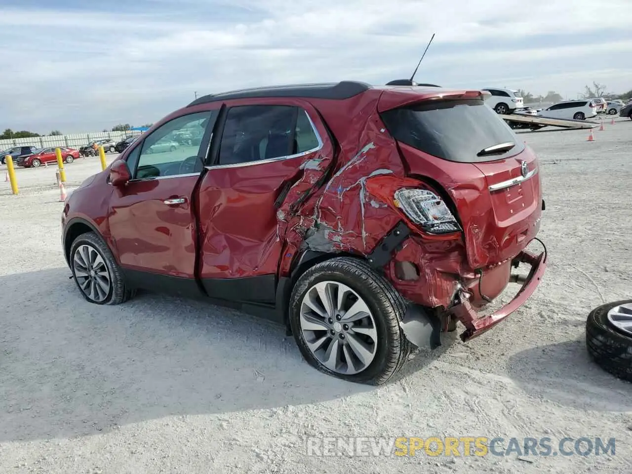 2 Фотография поврежденного автомобиля KL4CJASB9LB024203 BUICK ENCORE 2020