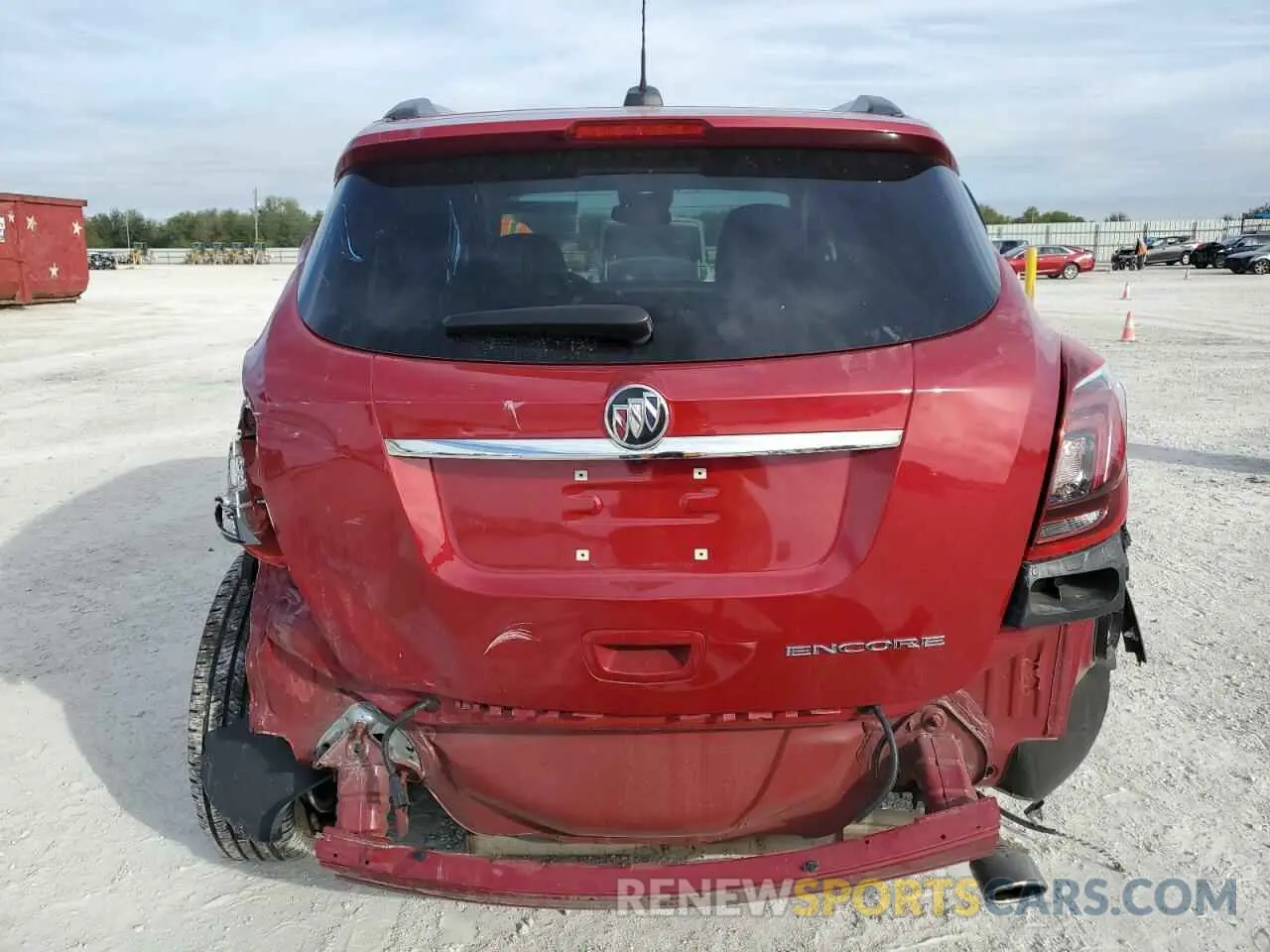 6 Фотография поврежденного автомобиля KL4CJASB9LB024203 BUICK ENCORE 2020