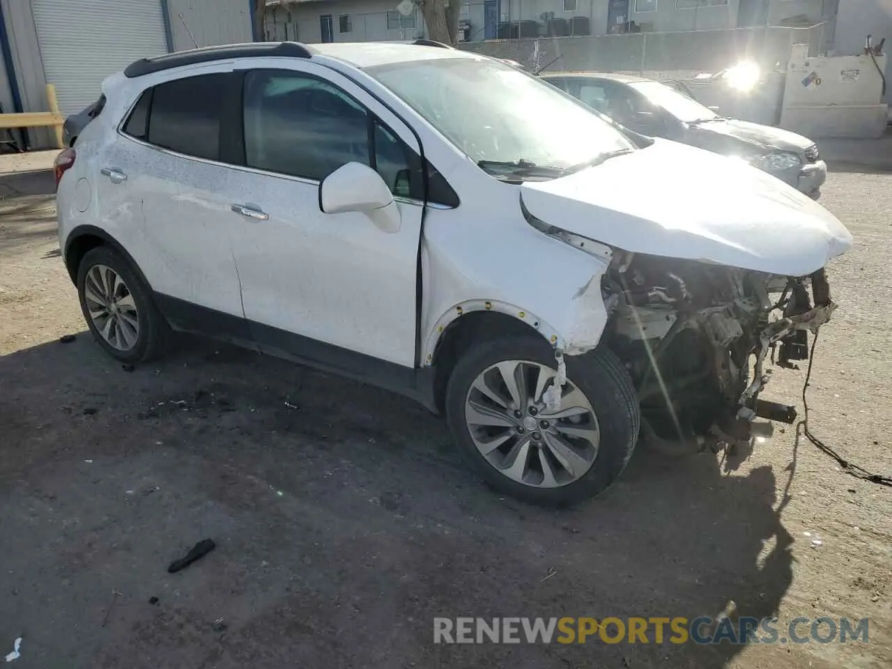 4 Photograph of a damaged car KL4CJASB9LB025920 BUICK ENCORE 2020