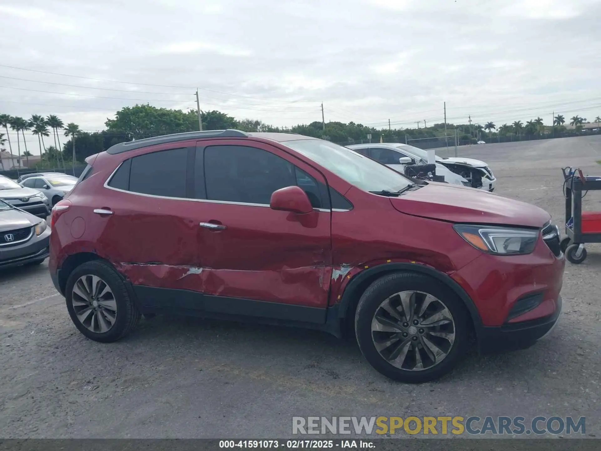 6 Photograph of a damaged car KL4CJASBXLB021097 BUICK ENCORE 2020