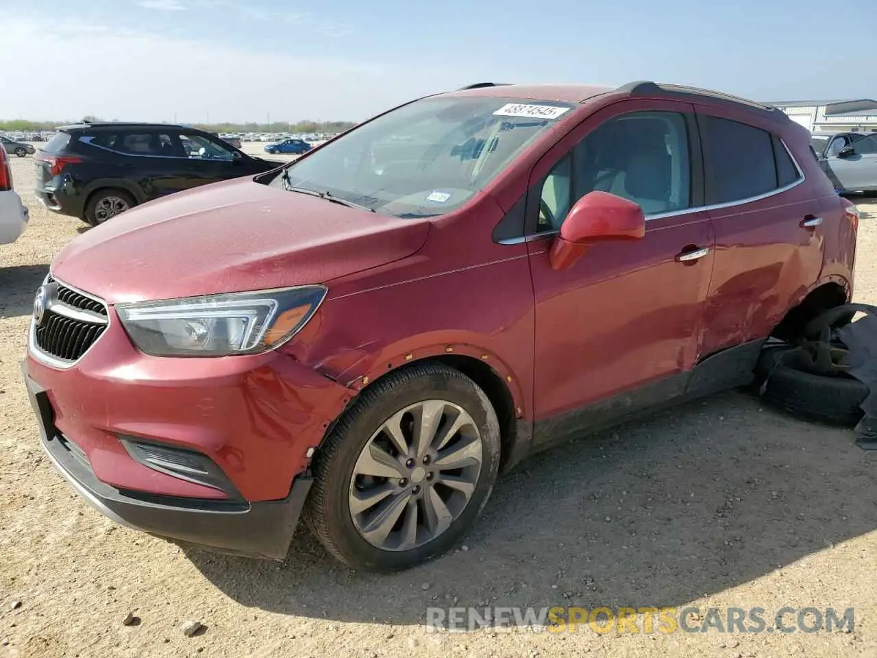 1 Photograph of a damaged car KL4CJASBXLB055122 BUICK ENCORE 2020
