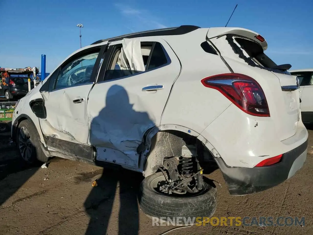 2 Photograph of a damaged car KL4CJASBXLB072132 BUICK ENCORE 2020