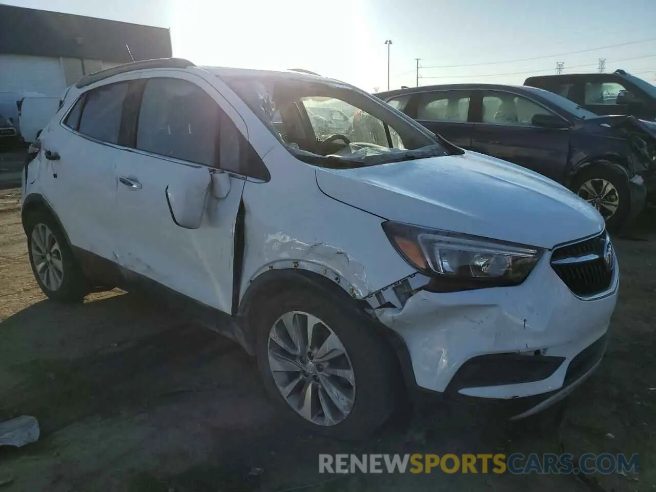 4 Photograph of a damaged car KL4CJASBXLB072132 BUICK ENCORE 2020