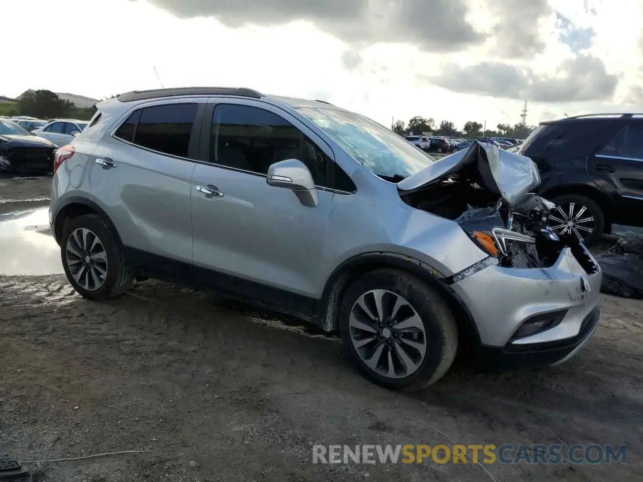 4 Фотография поврежденного автомобиля KL4CJCSB3LB037928 BUICK ENCORE 2020