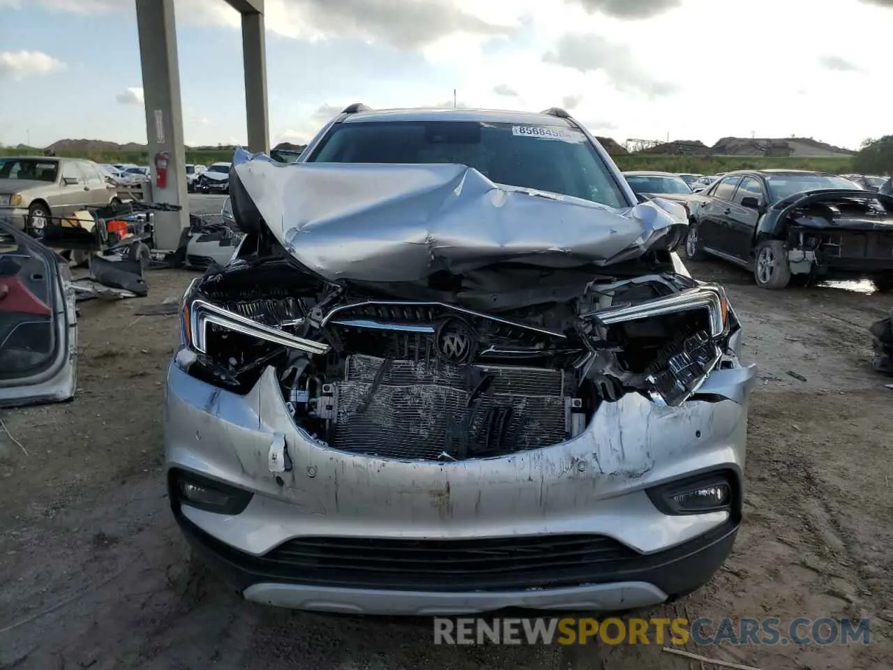 5 Фотография поврежденного автомобиля KL4CJCSB3LB037928 BUICK ENCORE 2020
