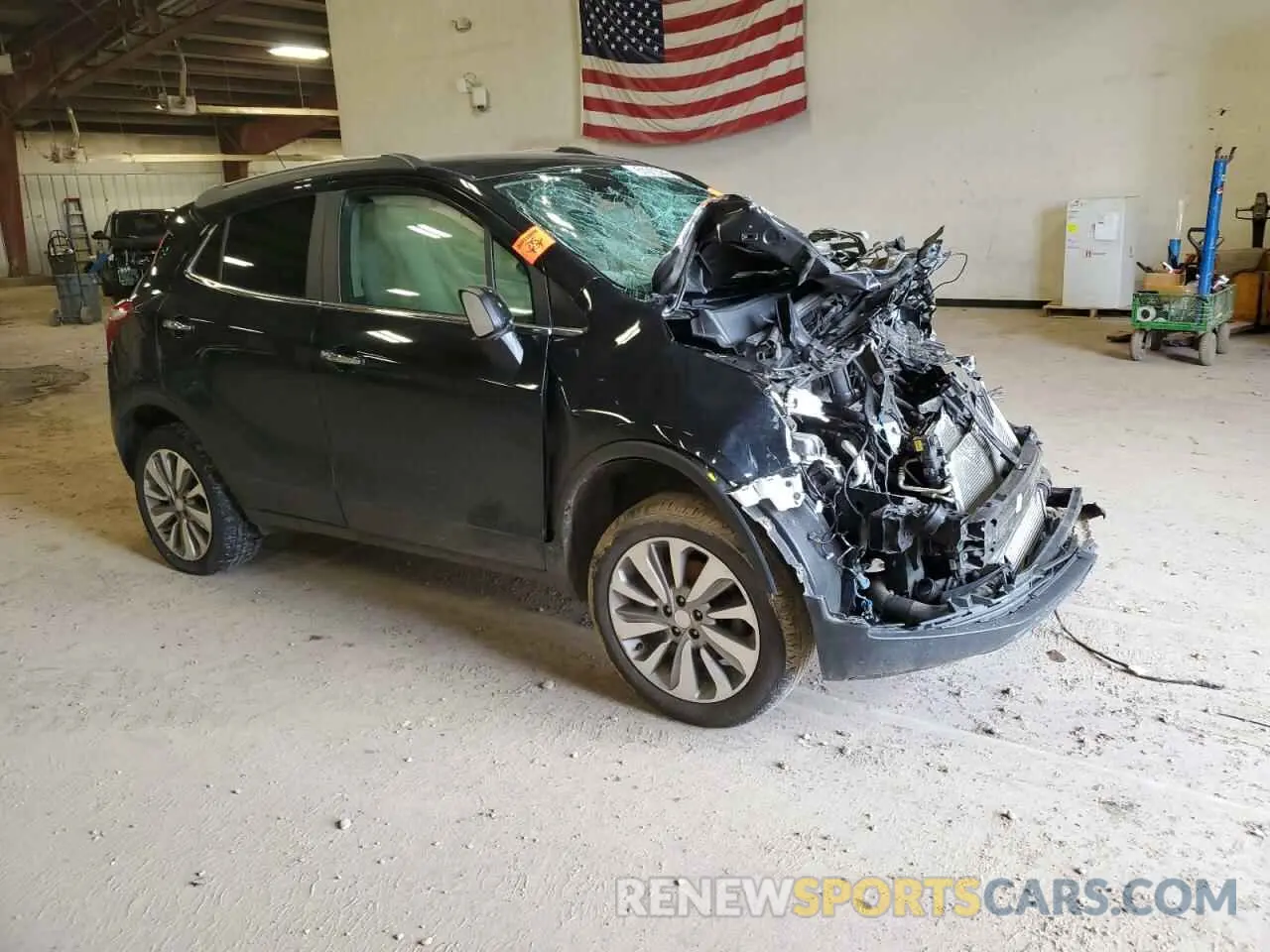 4 Фотография поврежденного автомобиля KL4CJESB7LB030220 BUICK ENCORE 2020