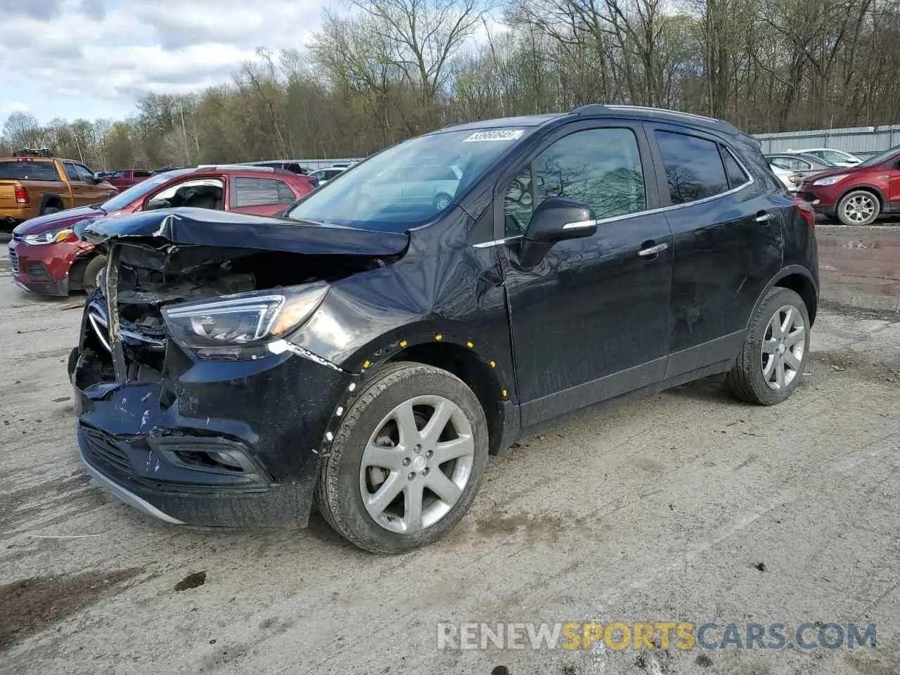 1 Photograph of a damaged car KL4CJGSB3LB033577 BUICK ENCORE 2020