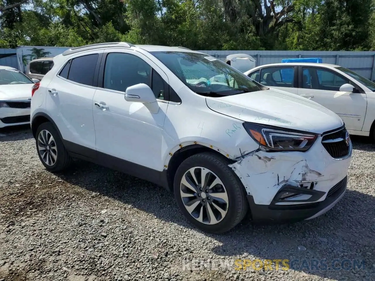 4 Photograph of a damaged car KL4CJGSB5LB061381 BUICK ENCORE 2020