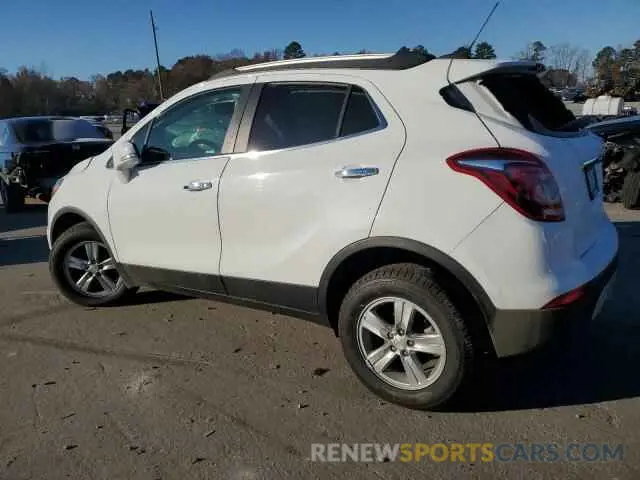 2 Photograph of a damaged car KL4CJGSB7LB069627 BUICK ENCORE 2020