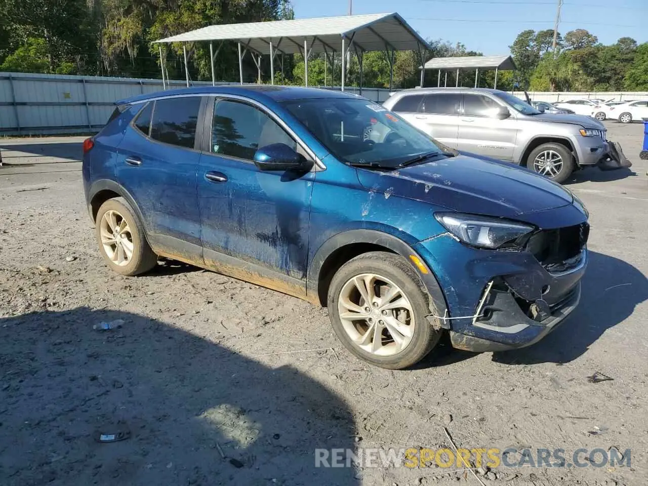4 Photograph of a damaged car KL4MMBS20LB111196 BUICK ENCORE 2020