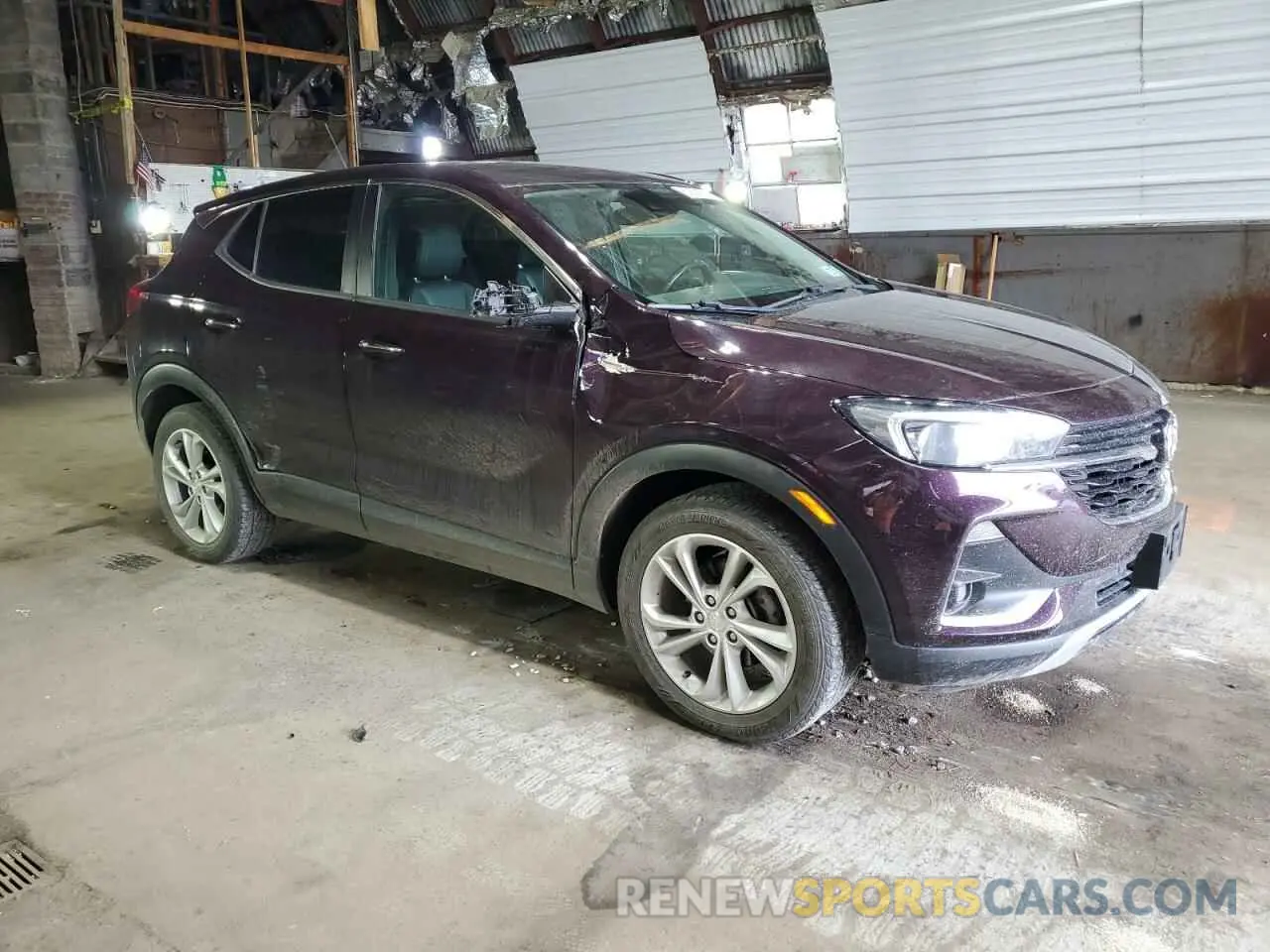 4 Фотография поврежденного автомобиля KL4MMBS21LB101762 BUICK ENCORE 2020