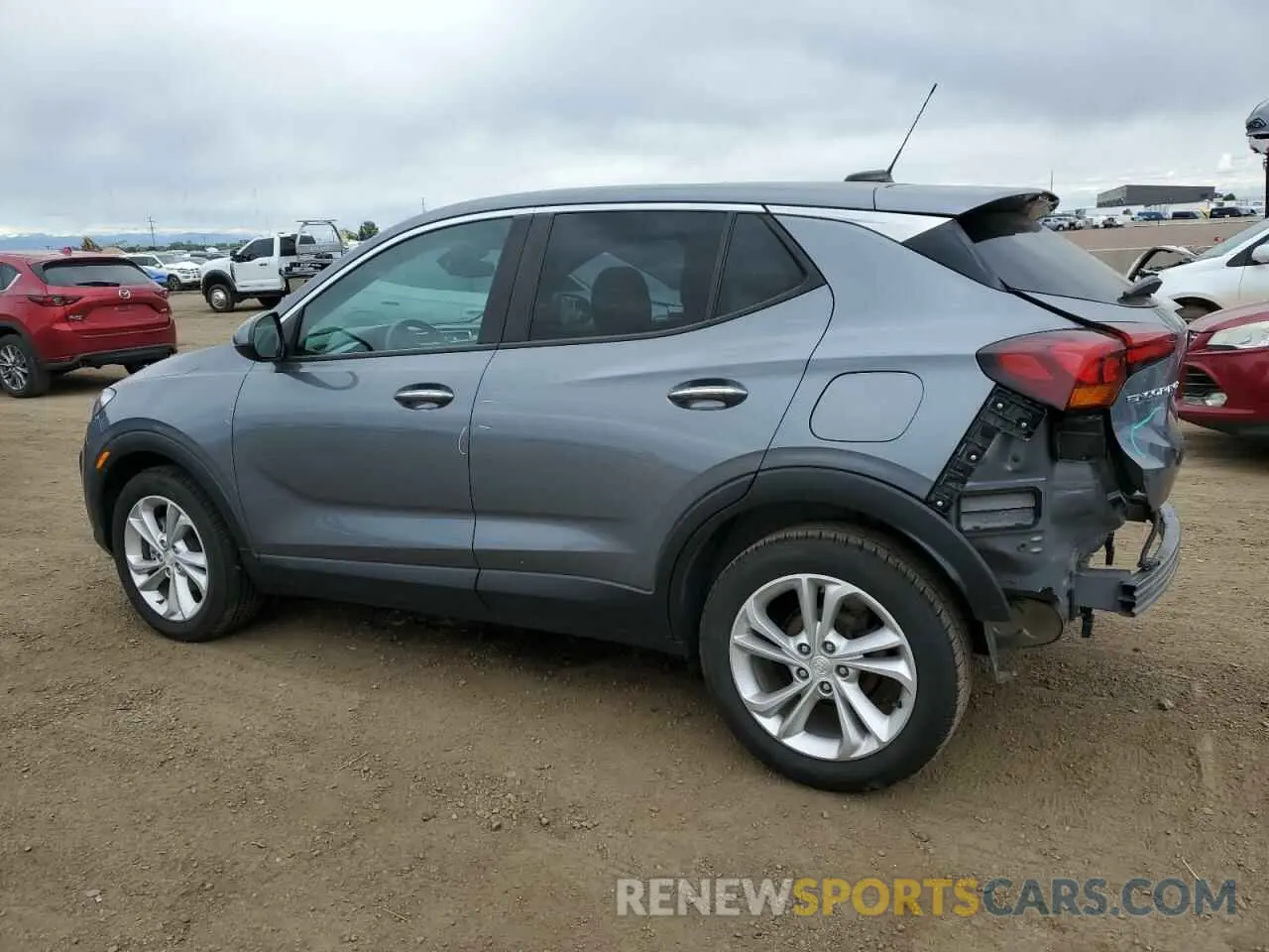 2 Фотография поврежденного автомобиля KL4MMBS21LB111370 BUICK ENCORE 2020