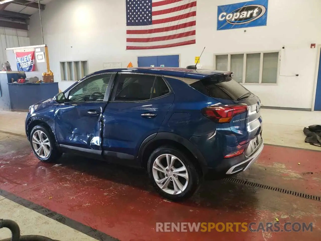 2 Photograph of a damaged car KL4MMBS24LB130639 BUICK ENCORE 2020