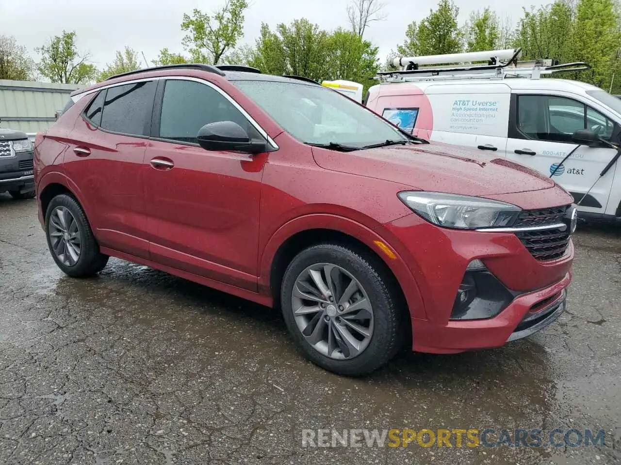 4 Photograph of a damaged car KL4MMBS24LB132150 BUICK ENCORE 2020