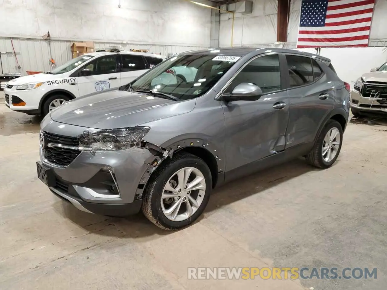 1 Photograph of a damaged car KL4MMBS28LB113309 BUICK ENCORE 2020