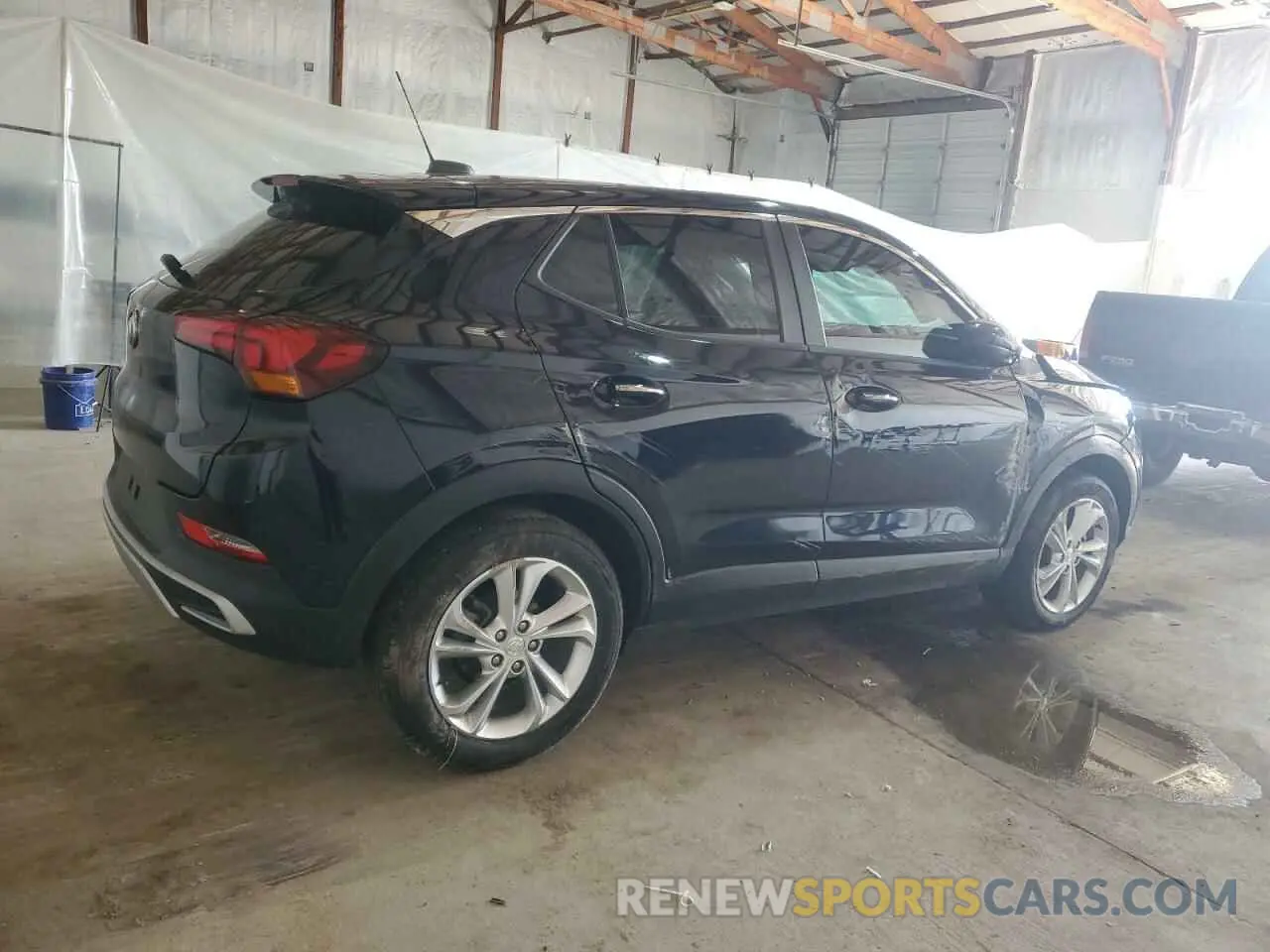 3 Фотография поврежденного автомобиля KL4MMBS29LB111908 BUICK ENCORE 2020