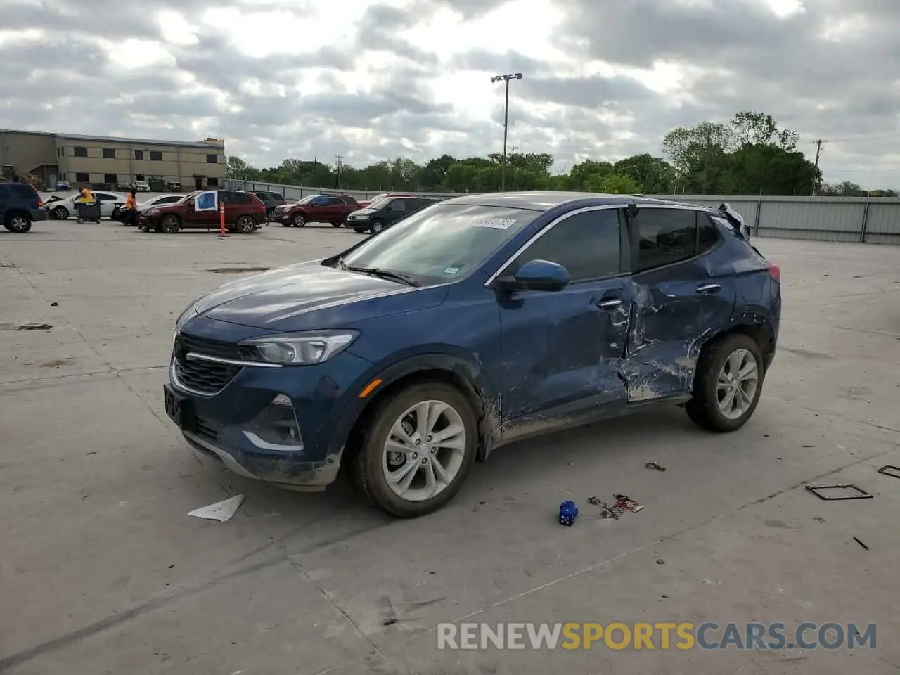 1 Photograph of a damaged car KL4MMBS2XLB098053 BUICK ENCORE 2020