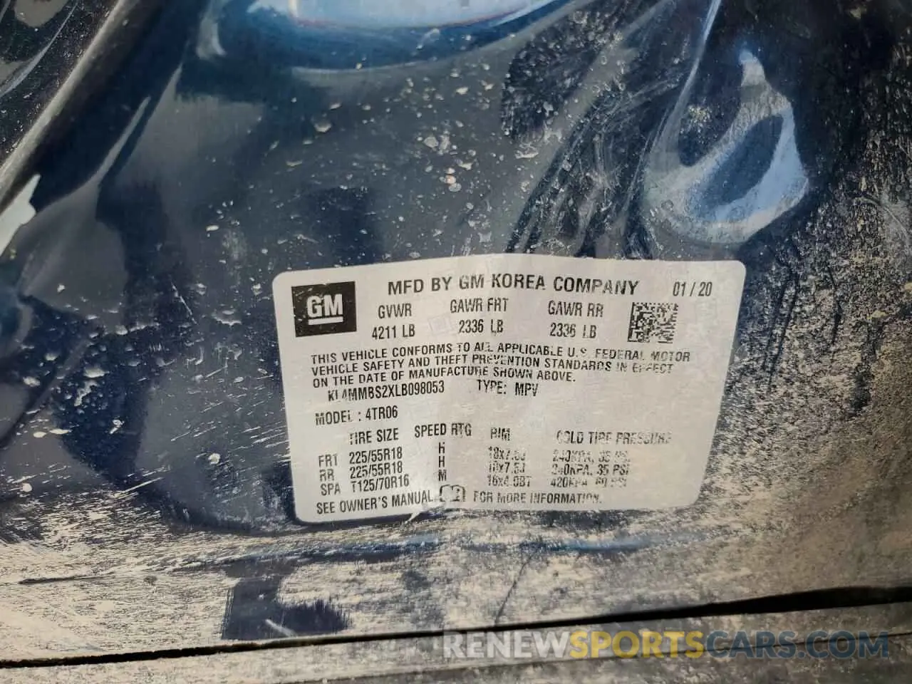 15 Photograph of a damaged car KL4MMBS2XLB098053 BUICK ENCORE 2020