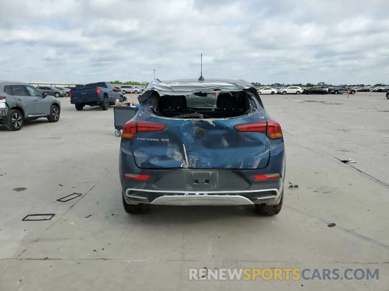 6 Photograph of a damaged car KL4MMBS2XLB098053 BUICK ENCORE 2020