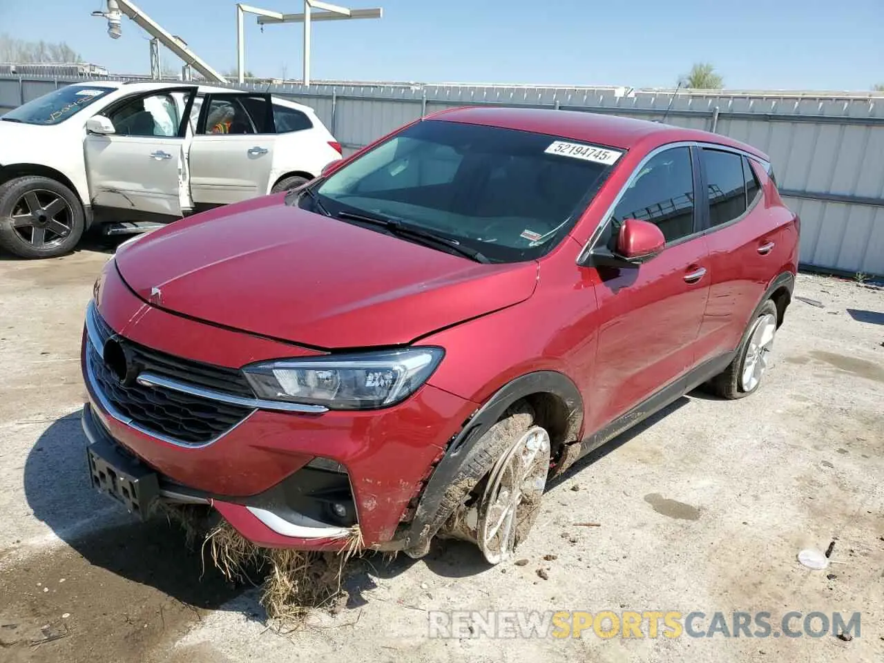1 Фотография поврежденного автомобиля KL4MMBS2XLB119161 BUICK ENCORE 2020