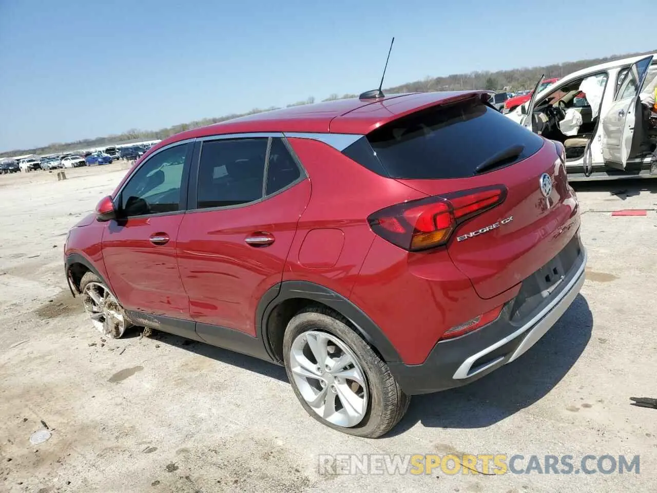 2 Фотография поврежденного автомобиля KL4MMBS2XLB119161 BUICK ENCORE 2020