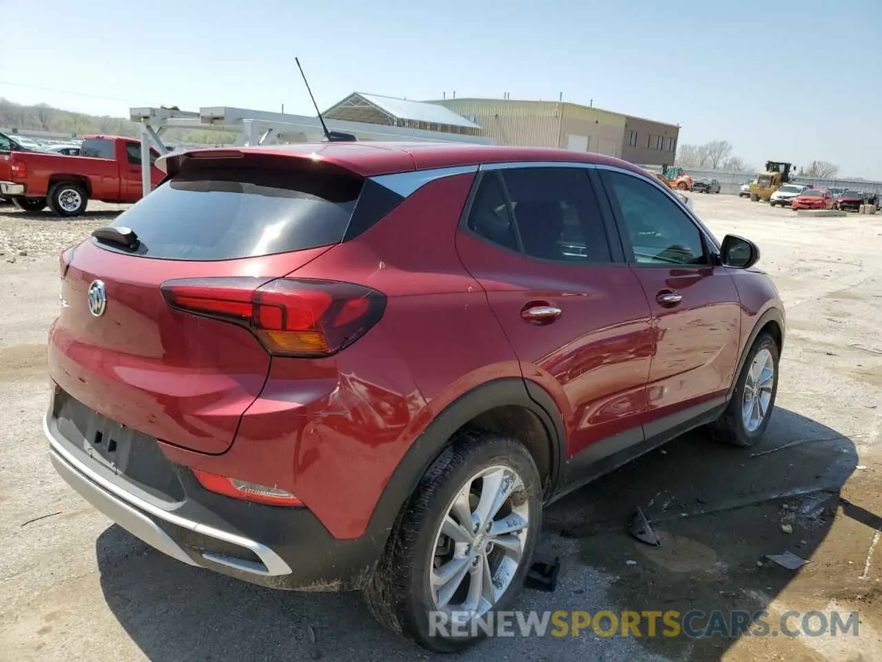 3 Фотография поврежденного автомобиля KL4MMBS2XLB119161 BUICK ENCORE 2020