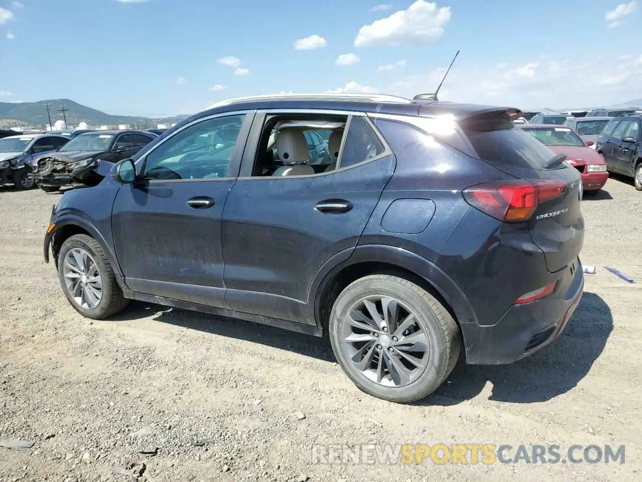 2 Photograph of a damaged car KL4MMCSL3LB111689 BUICK ENCORE 2020