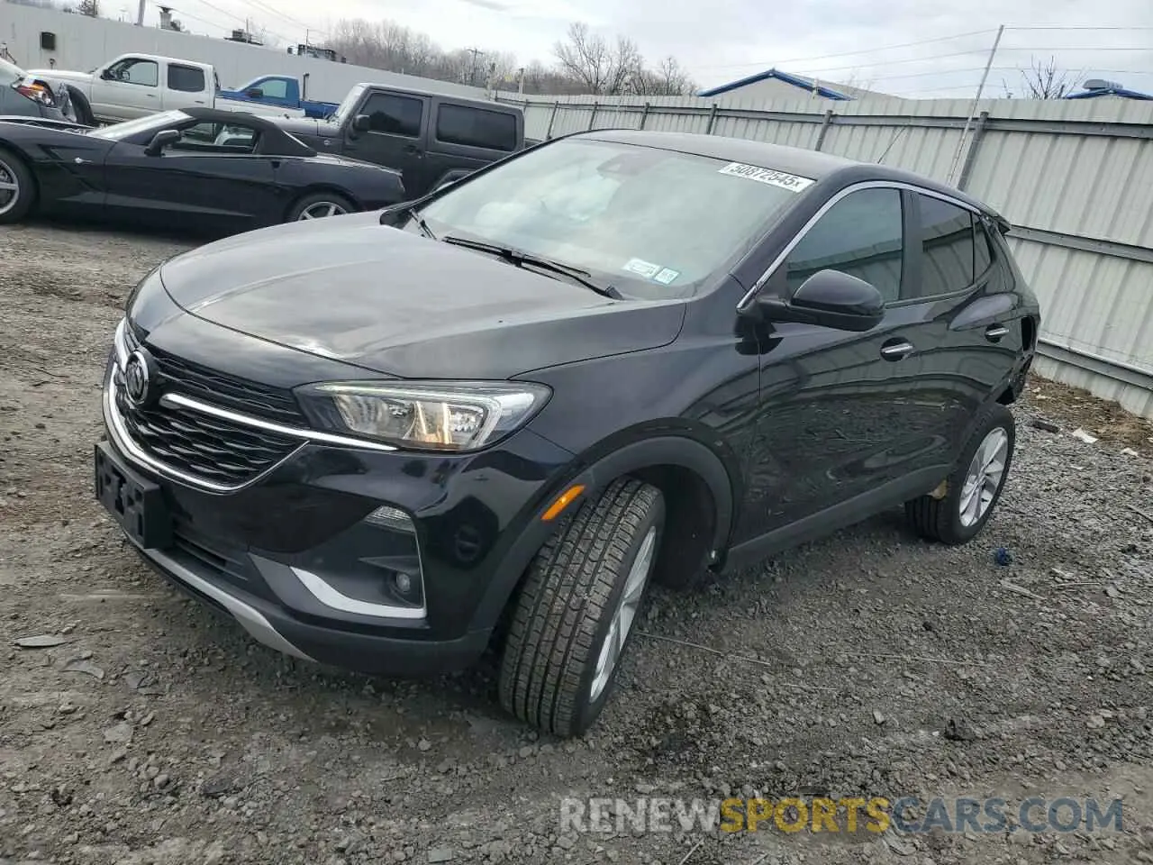 1 Фотография поврежденного автомобиля KL4MMCSL6LB127482 BUICK ENCORE 2020
