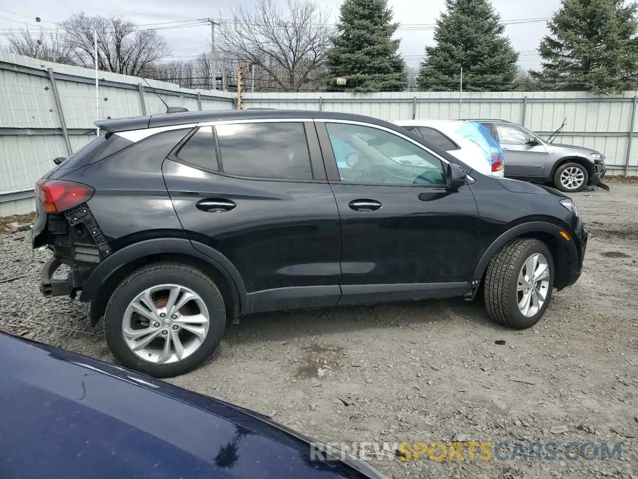 3 Фотография поврежденного автомобиля KL4MMCSL6LB127482 BUICK ENCORE 2020