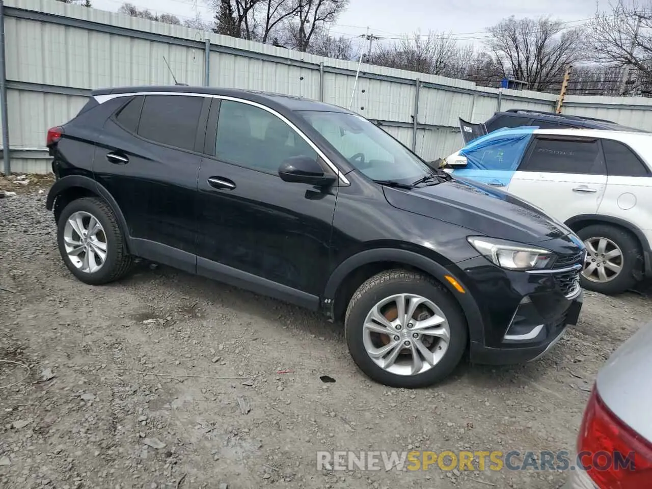 4 Фотография поврежденного автомобиля KL4MMCSL6LB127482 BUICK ENCORE 2020