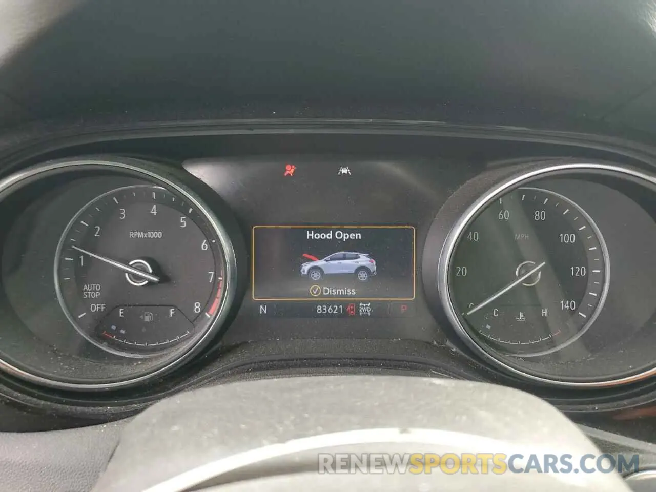 9 Фотография поврежденного автомобиля KL4MMCSL6LB127482 BUICK ENCORE 2020