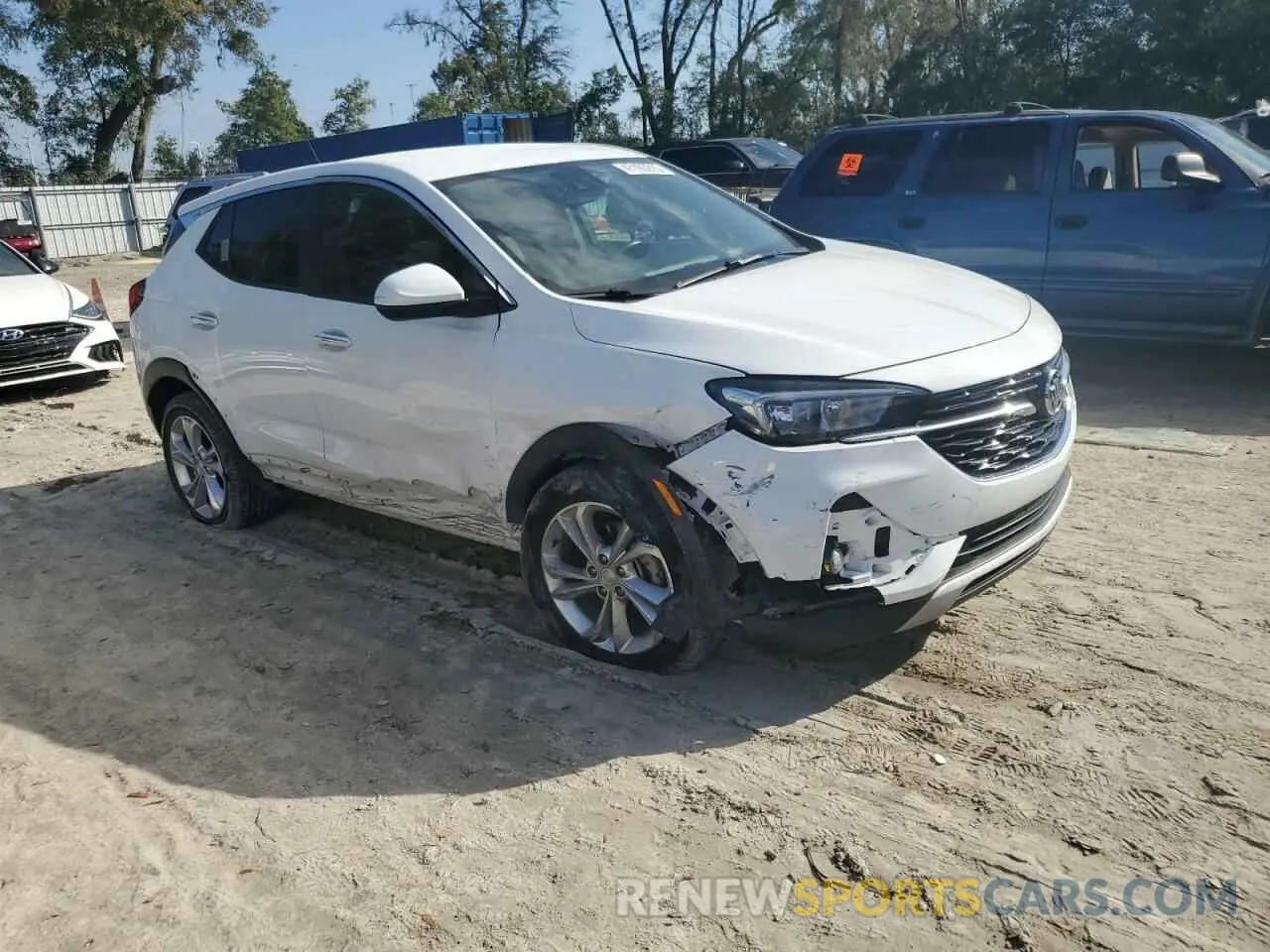 4 Photograph of a damaged car KL4MMCSL8LB111817 BUICK ENCORE 2020
