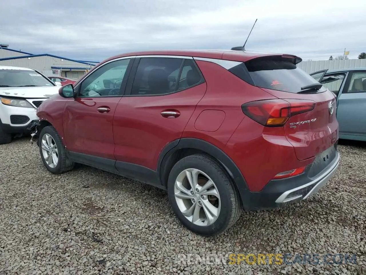 2 Photograph of a damaged car KL4MMCSL8LB116726 BUICK ENCORE 2020
