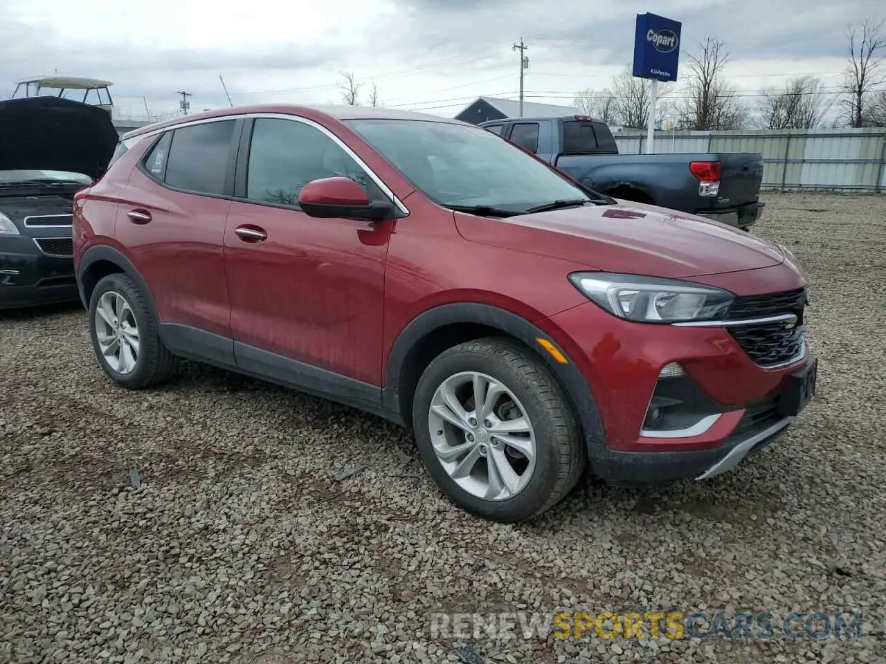 4 Photograph of a damaged car KL4MMCSL8LB116726 BUICK ENCORE 2020
