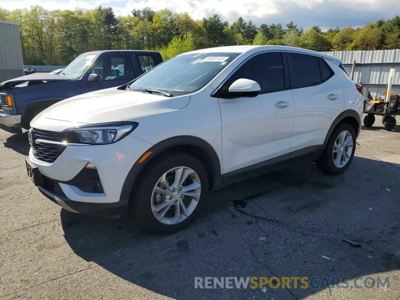 1 Photograph of a damaged car KL4MMCSLXLB106991 BUICK ENCORE 2020