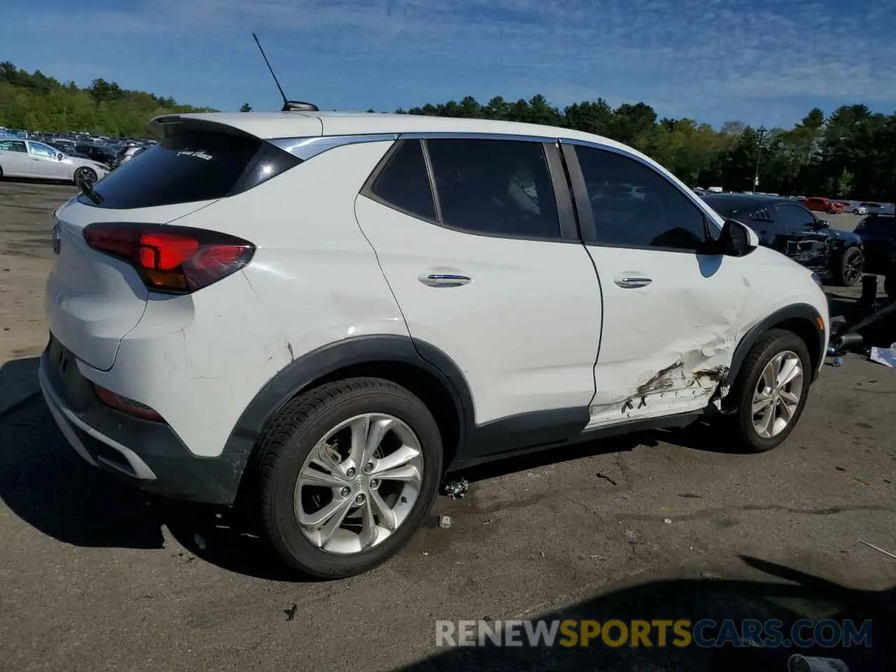 3 Photograph of a damaged car KL4MMCSLXLB106991 BUICK ENCORE 2020