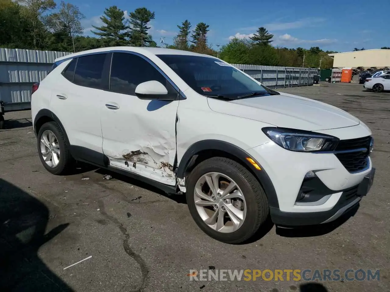4 Photograph of a damaged car KL4MMCSLXLB106991 BUICK ENCORE 2020