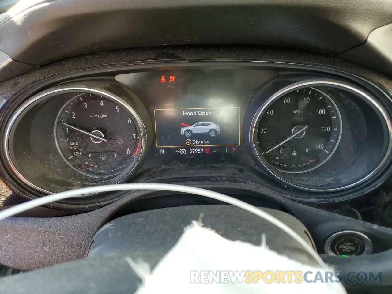 9 Фотография поврежденного автомобиля KL4MMDS2XLB084388 BUICK ENCORE 2020