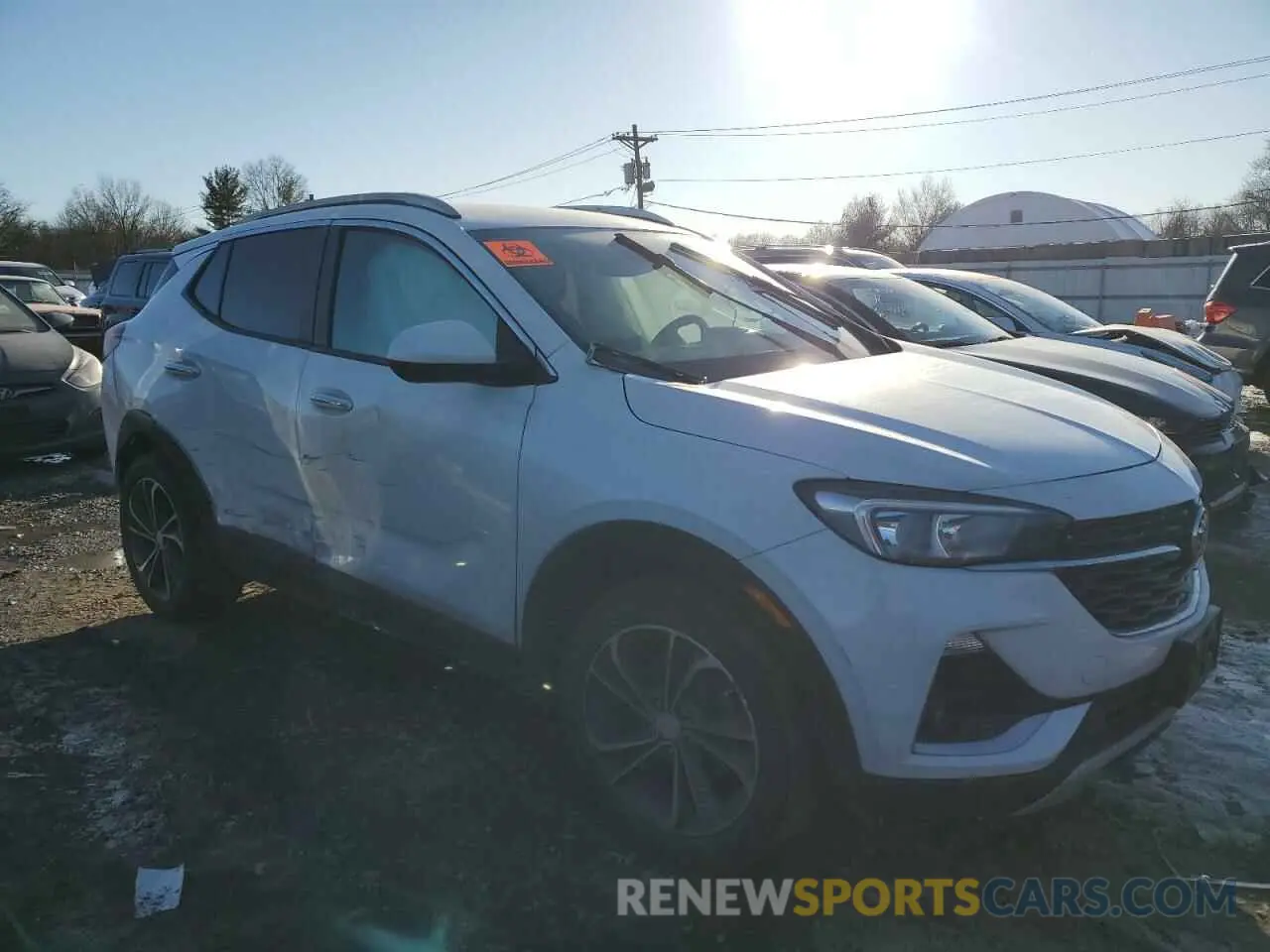 4 Photograph of a damaged car KL4MMDSL1LB103239 BUICK ENCORE 2020