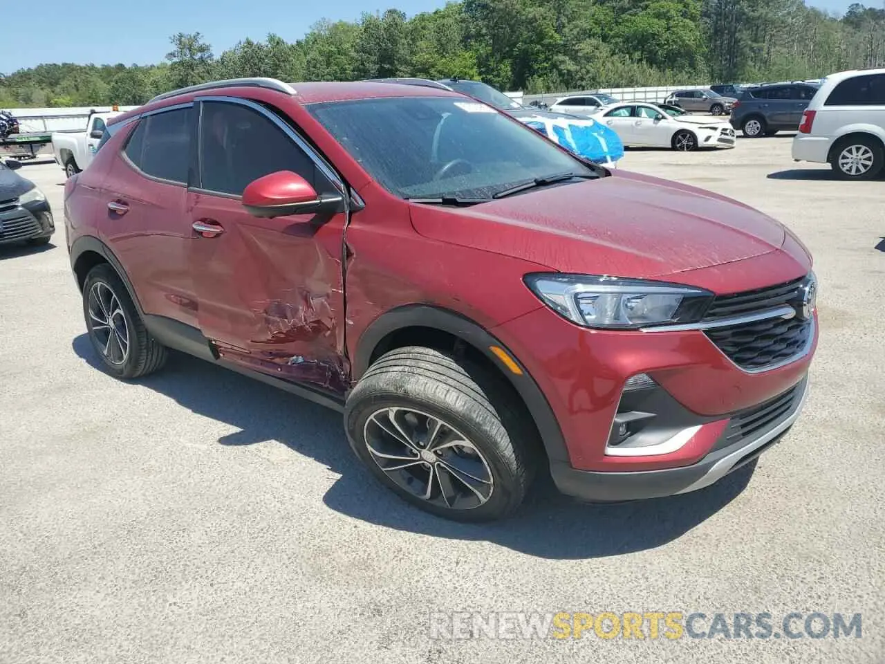 4 Photograph of a damaged car KL4MMDSL5LB114986 BUICK ENCORE 2020